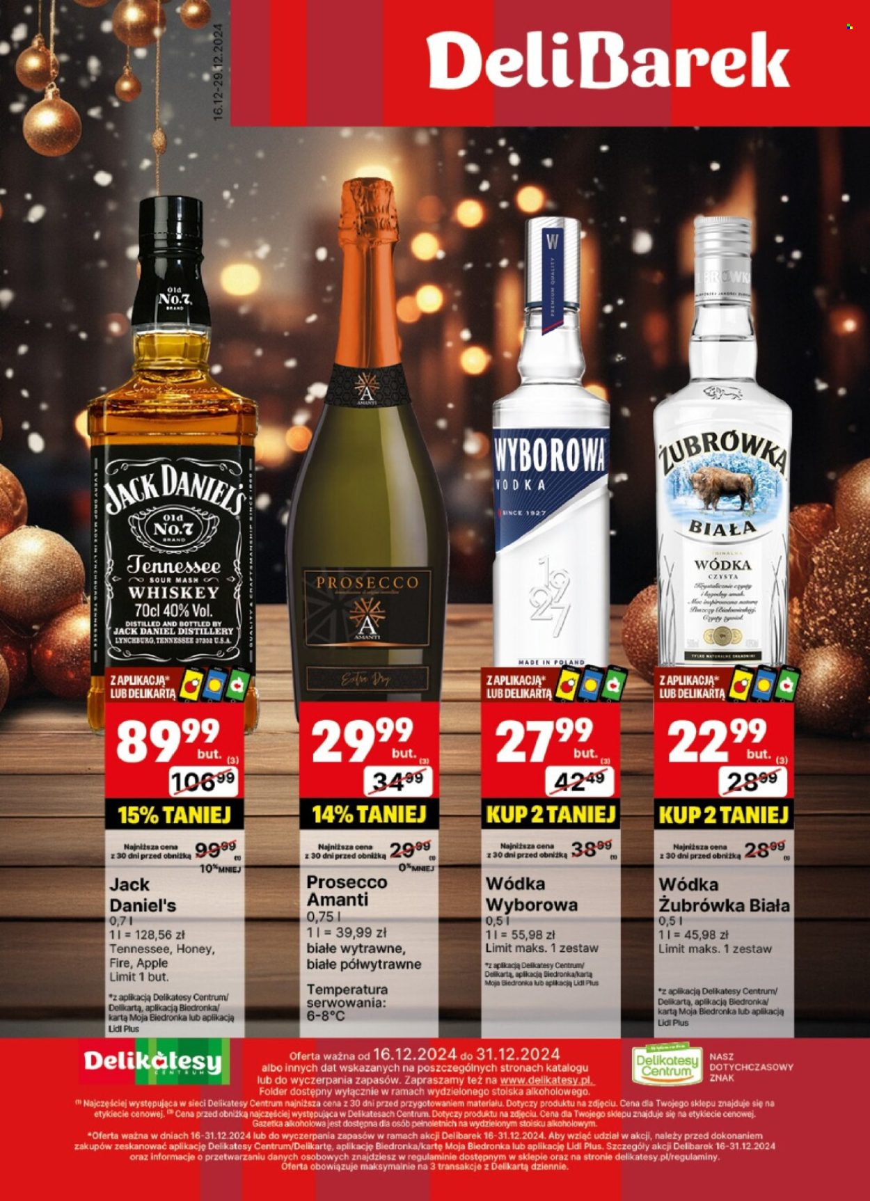 Gazetka Delikatesy Centrum - 16.12.2024 - 29.12.2024. Strona 1