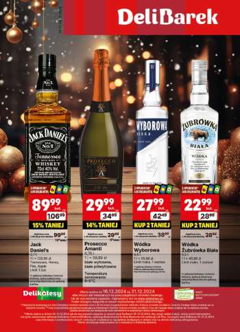 Gazetka Delikatesy Centrum - 16.12.2024 - 29.12.2024.