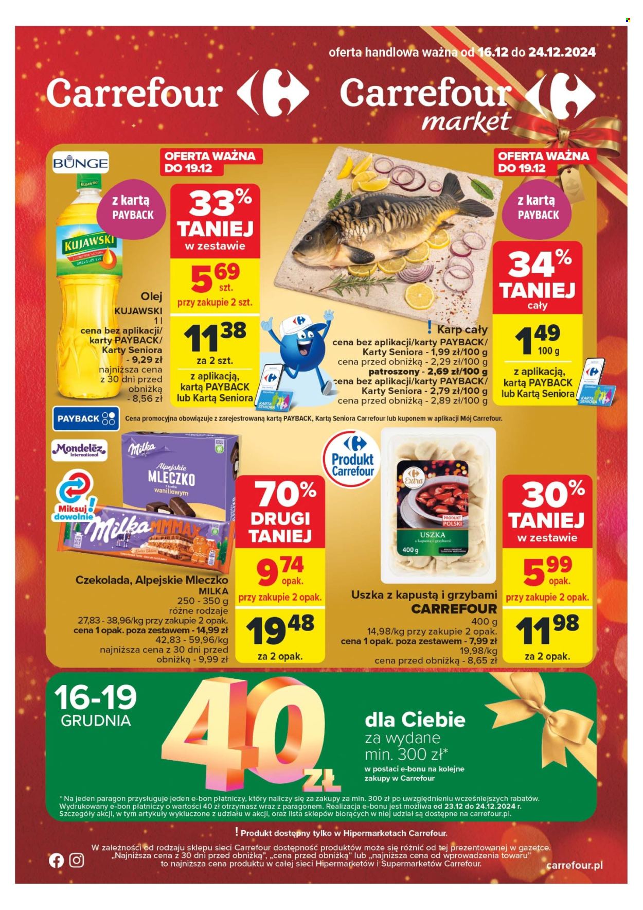 Gazetka Carrefour - 16.12.2024 - 24.12.2024. Strona 1