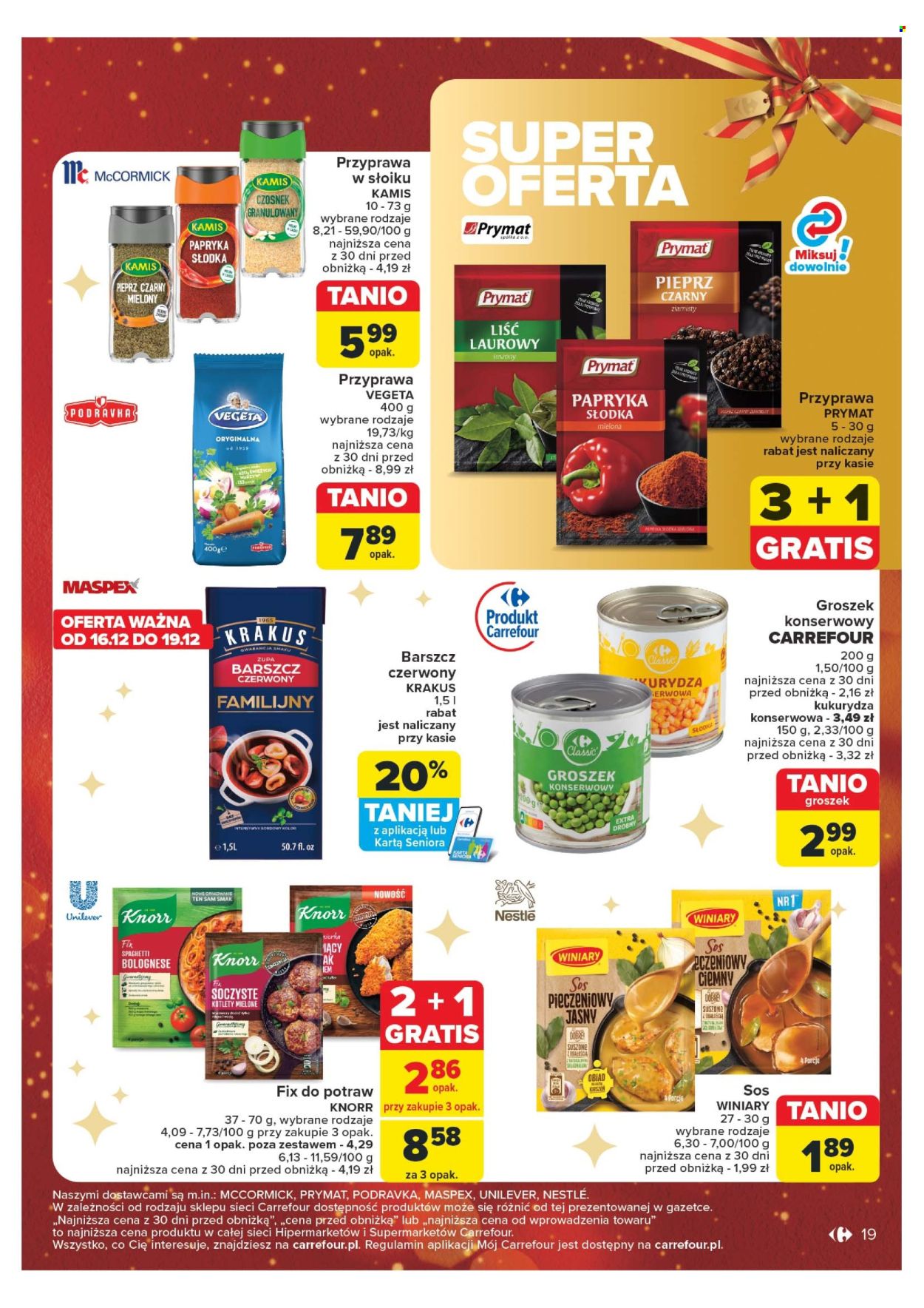 Gazetka Carrefour - 16.12.2024 - 24.12.2024. Strona 19