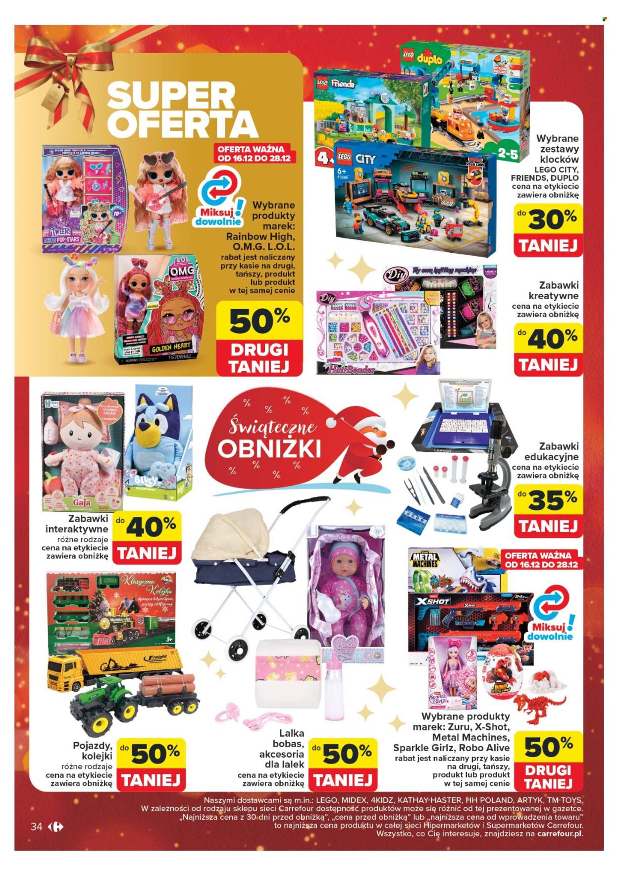 Gazetka Carrefour - 16.12.2024 - 24.12.2024. Strona 34