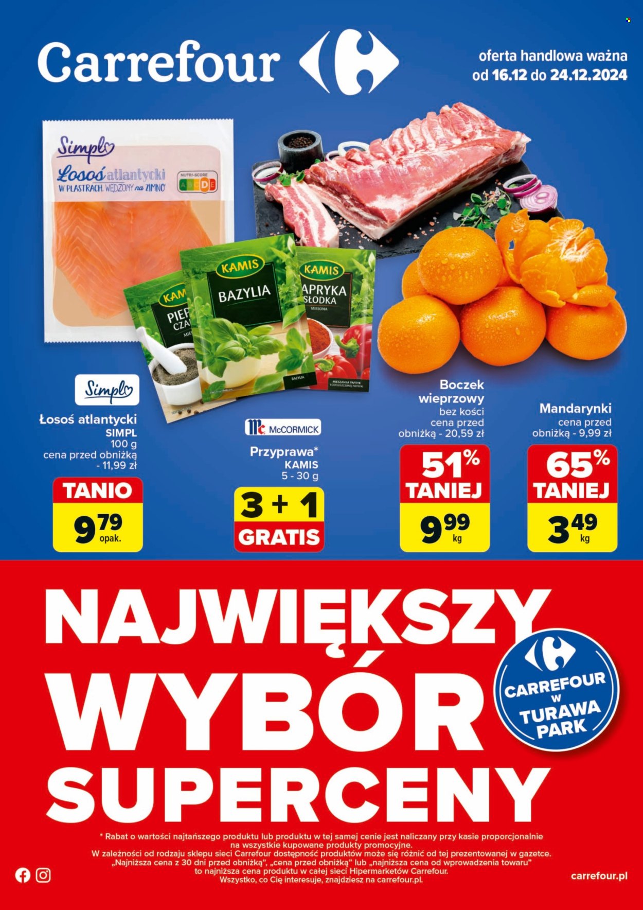 Gazetka Carrefour - 16.12.2024 - 24.12.2024. Strona 1