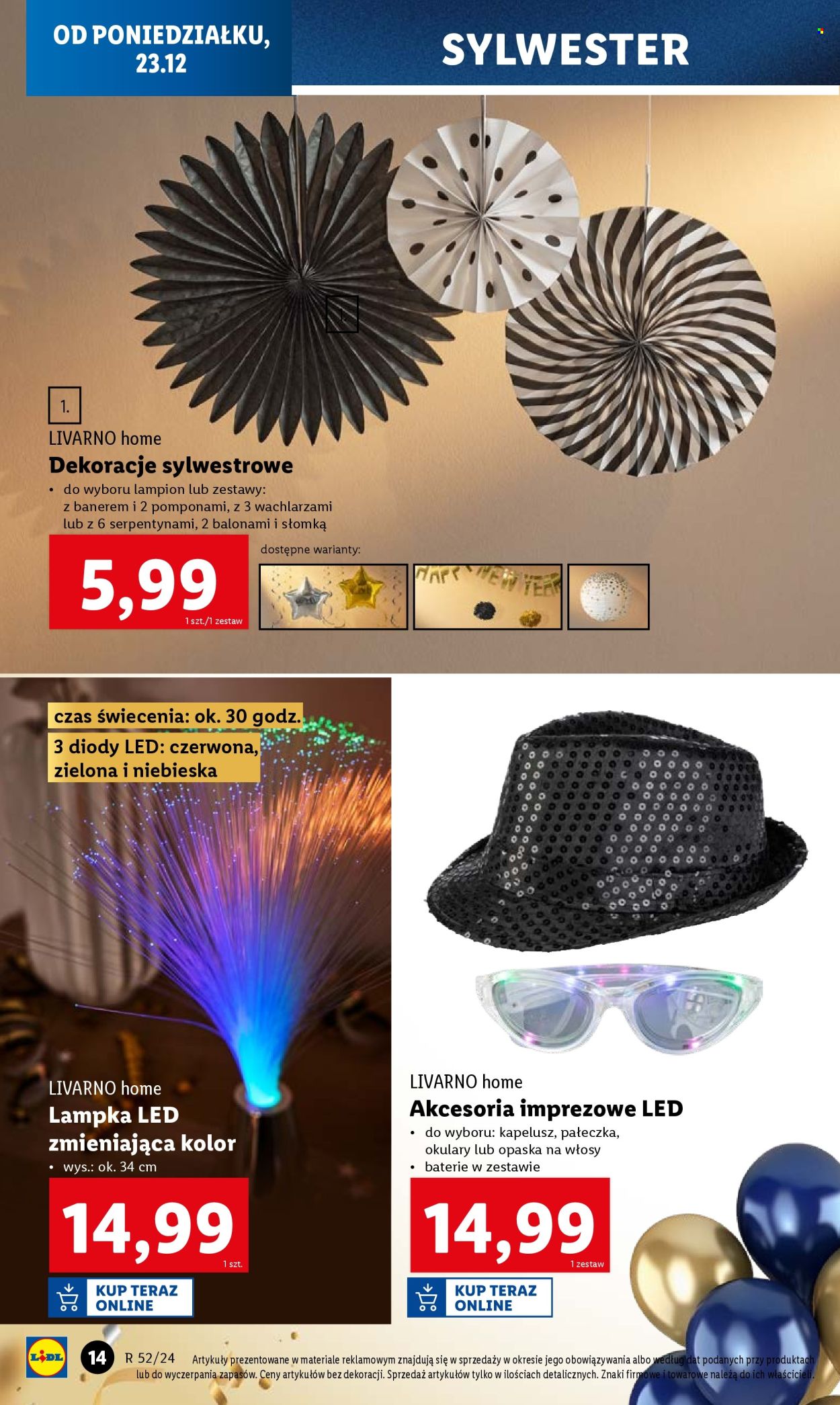 Gazetka Lidl - 23.12.2024 - 28.12.2024. Strona 14