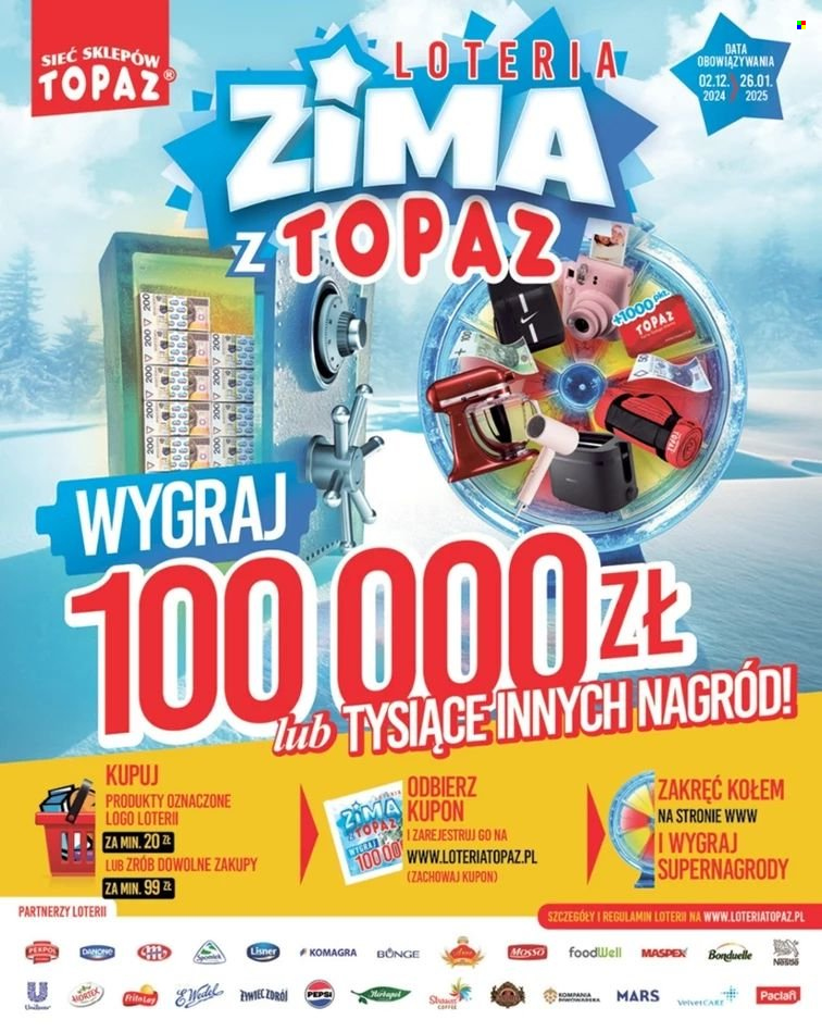Leták Topaz Express - 19.12.2024 - 24.12.2024. Strana 2