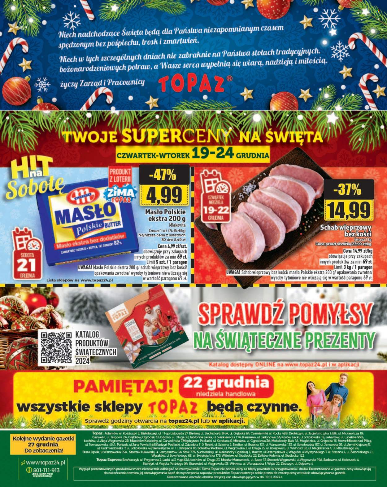 Gazetka Topaz - 19.12.2024 - 24.12.2024. Strona 32