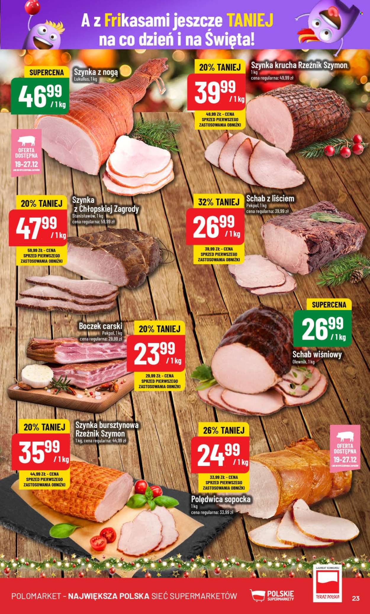 Gazetka Polomarket - 18.12.2024 - 27.12.2024. Strona 23
