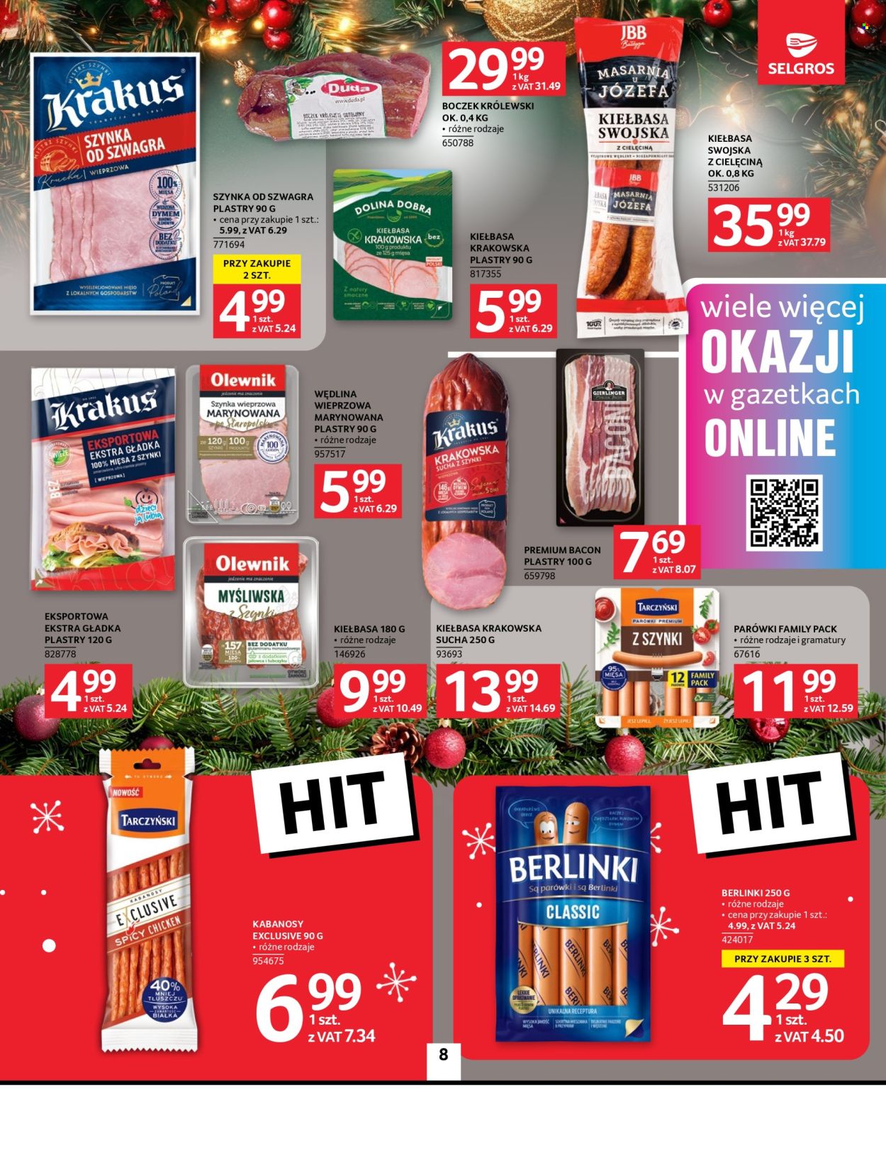 Gazetka Selgros - 19.12.2024 - 24.12.2024. Strona 8
