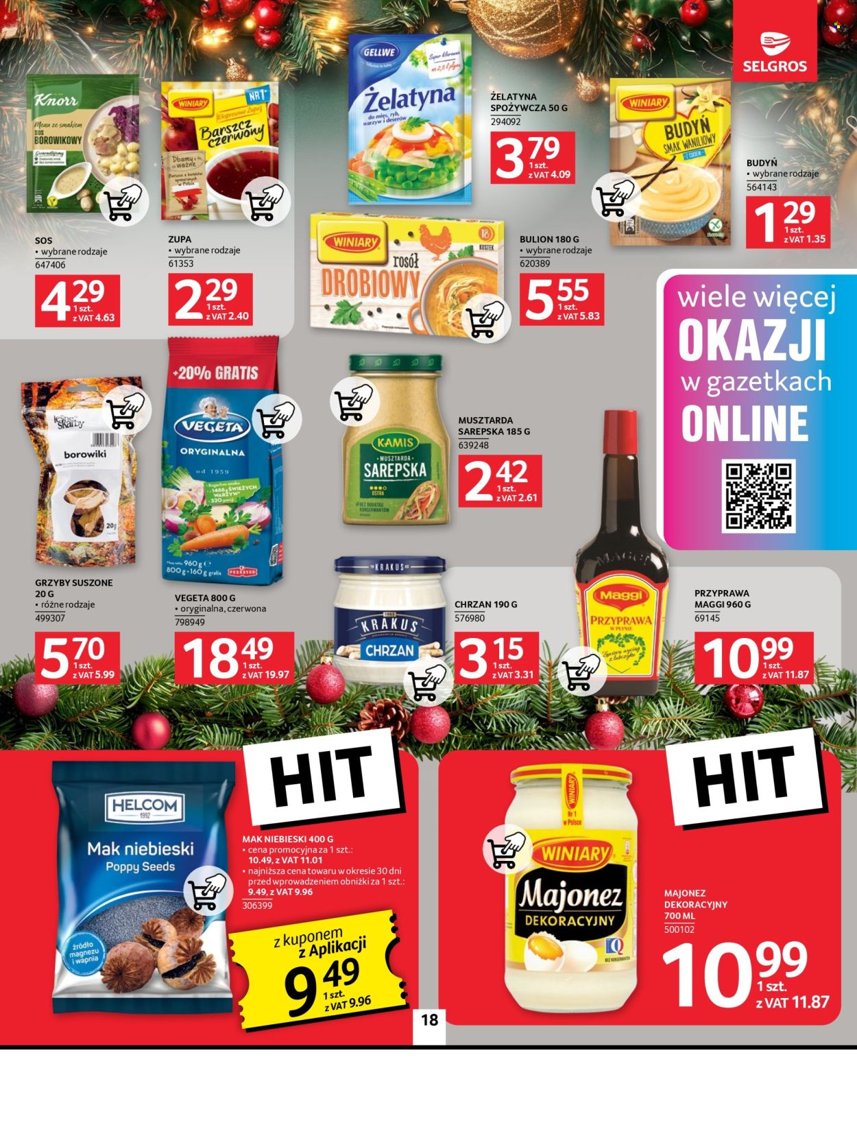 Gazetka Selgros - 19.12.2024 - 24.12.2024. Strona 18