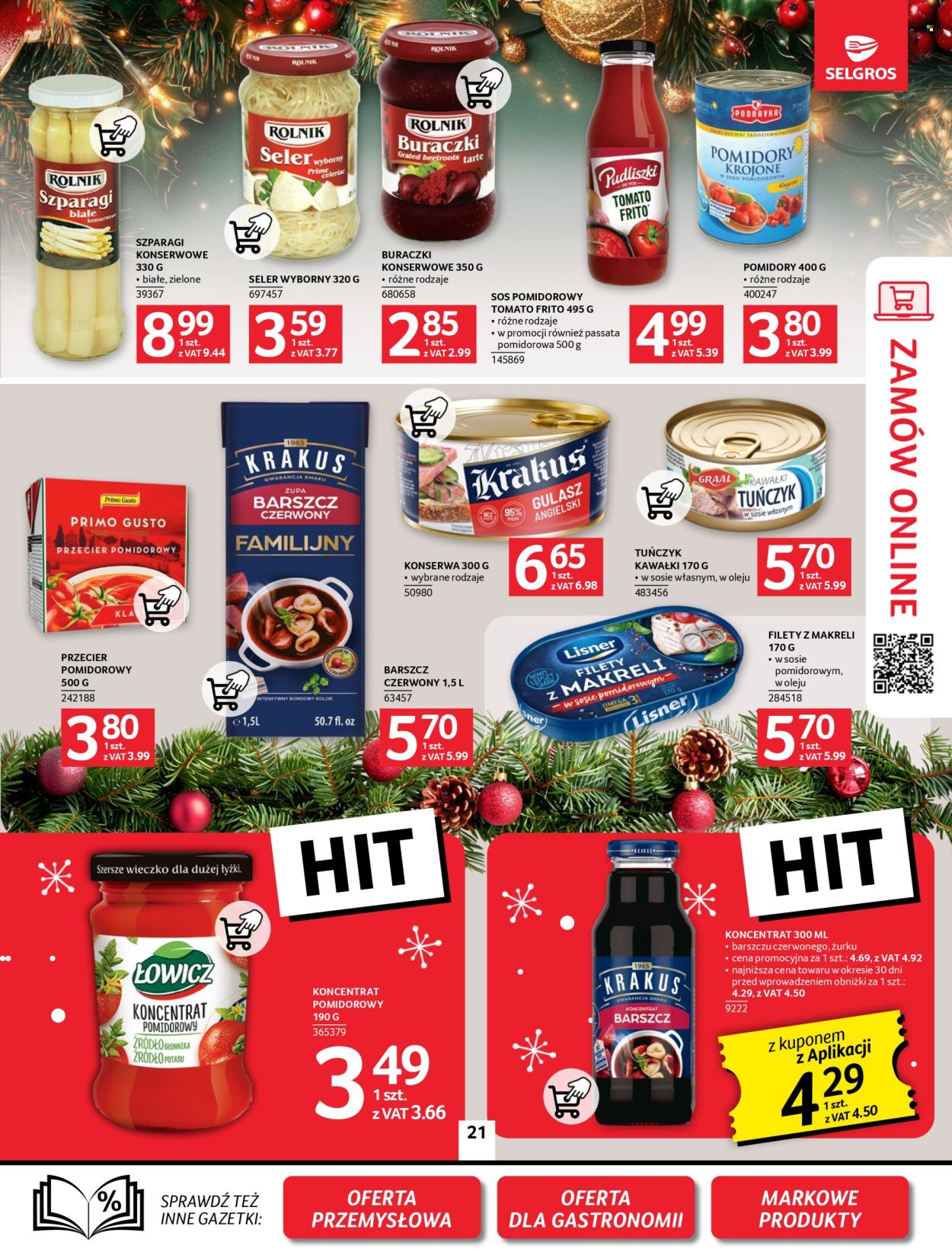 Gazetka Selgros - 19.12.2024 - 24.12.2024. Strona 21
