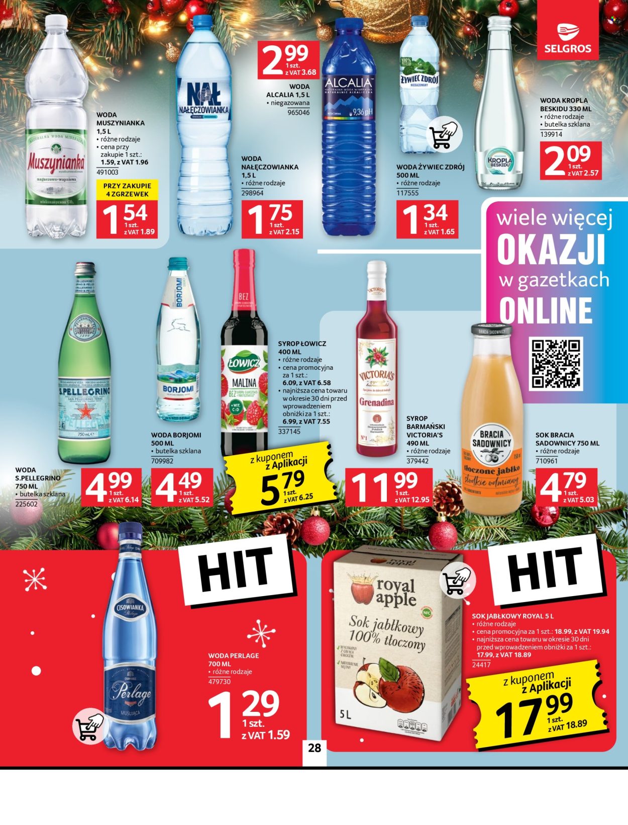 Gazetka Selgros - 19.12.2024 - 24.12.2024. Strona 28