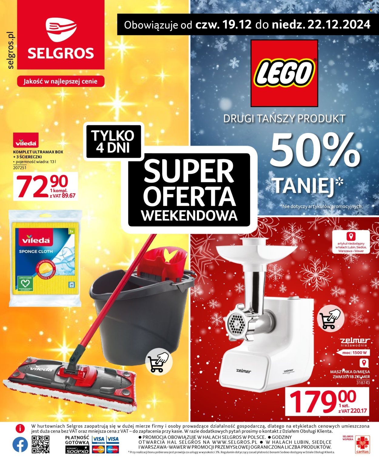 Gazetka Selgros - 19.12.2024 - 22.12.2024. Strona 1