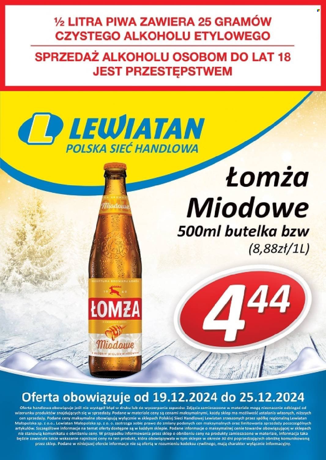 Gazetka Lewiatan - 19.12.2024 - 25.12.2024. Strona 4