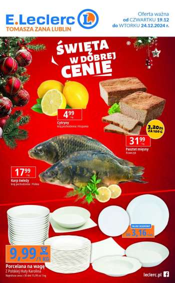 Gazetka E.Leclerc - 19.12.2024 - 24.12.2024.