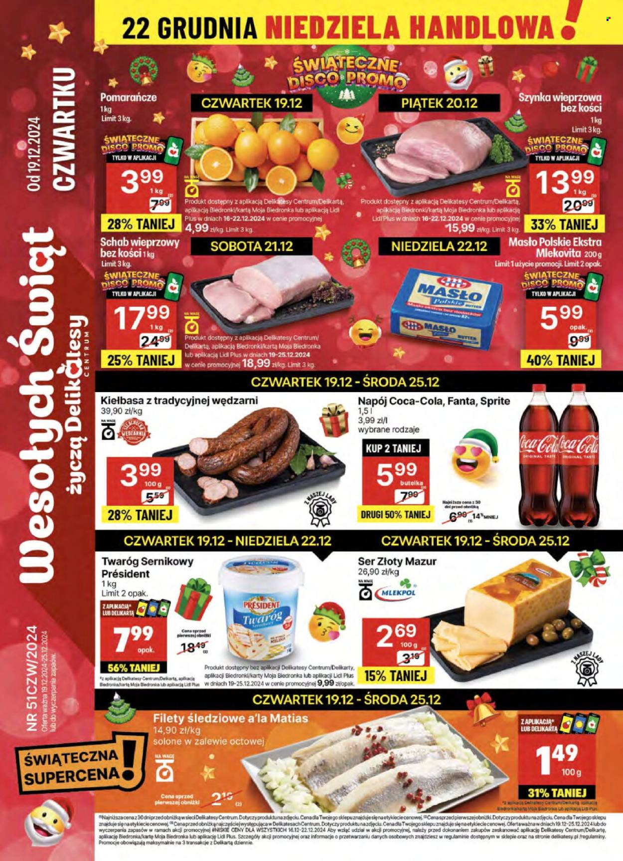 Leták Delikatesy Centrum - 19.12.2024 - 25.12.2024. Strana 1