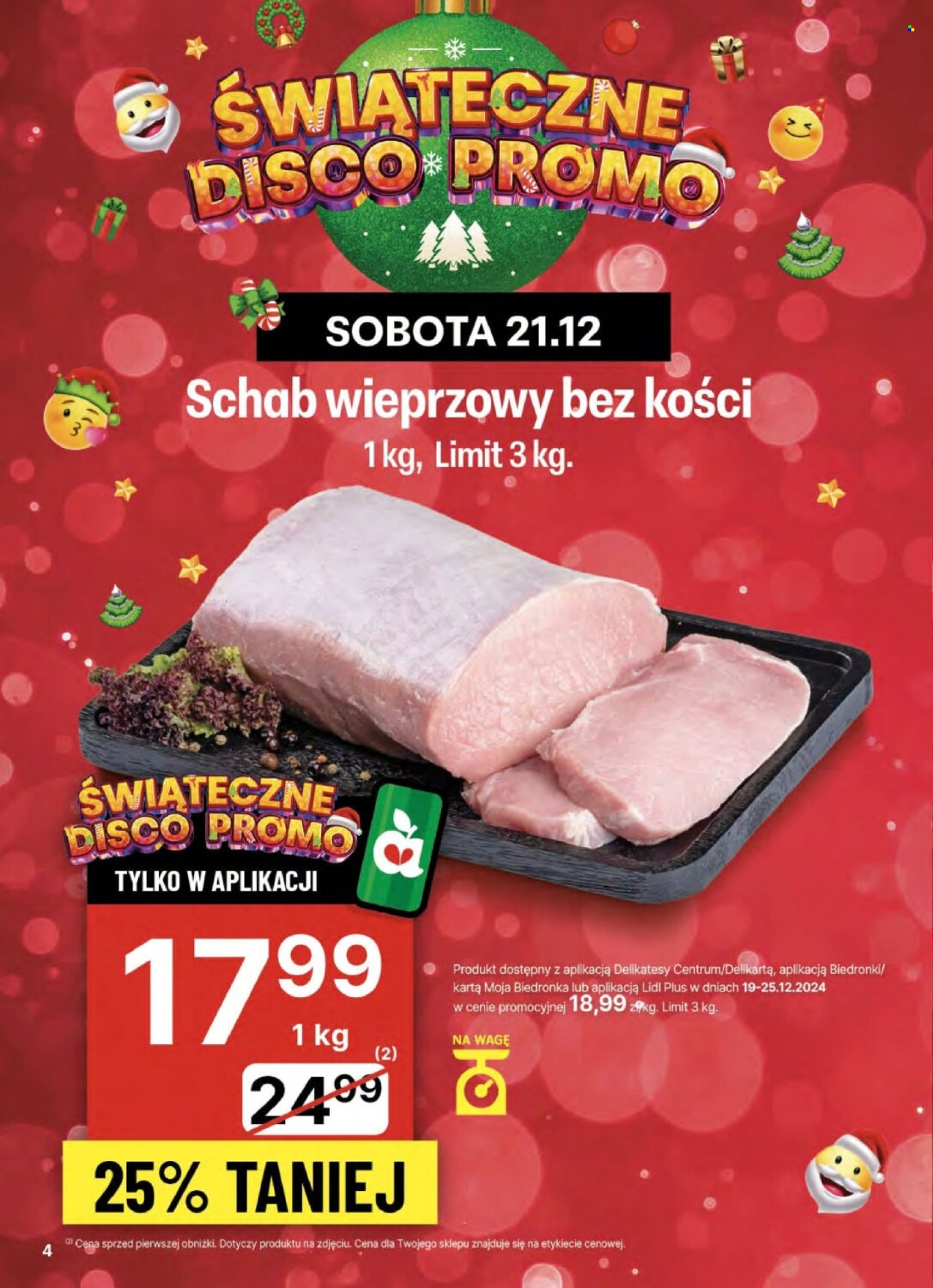 Leták Delikatesy Centrum - 19.12.2024 - 25.12.2024. Strana 4