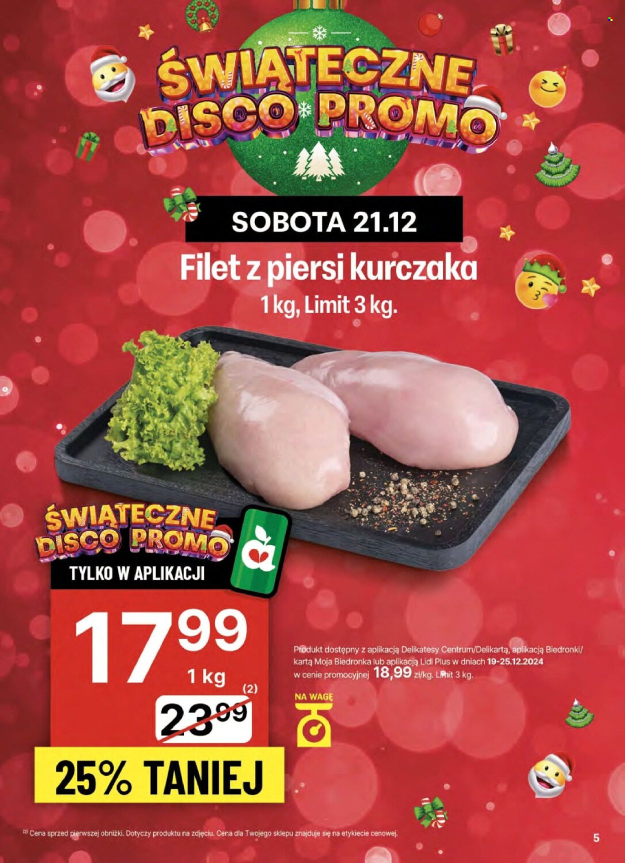 Leták Delikatesy Centrum - 19.12.2024 - 25.12.2024. Strana 5