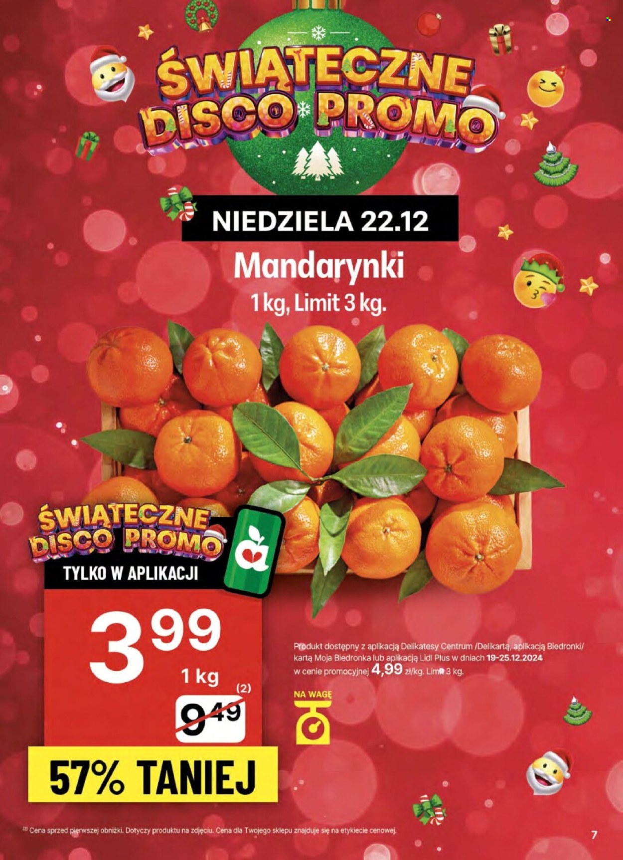 Leták Delikatesy Centrum - 19.12.2024 - 25.12.2024. Strana 7