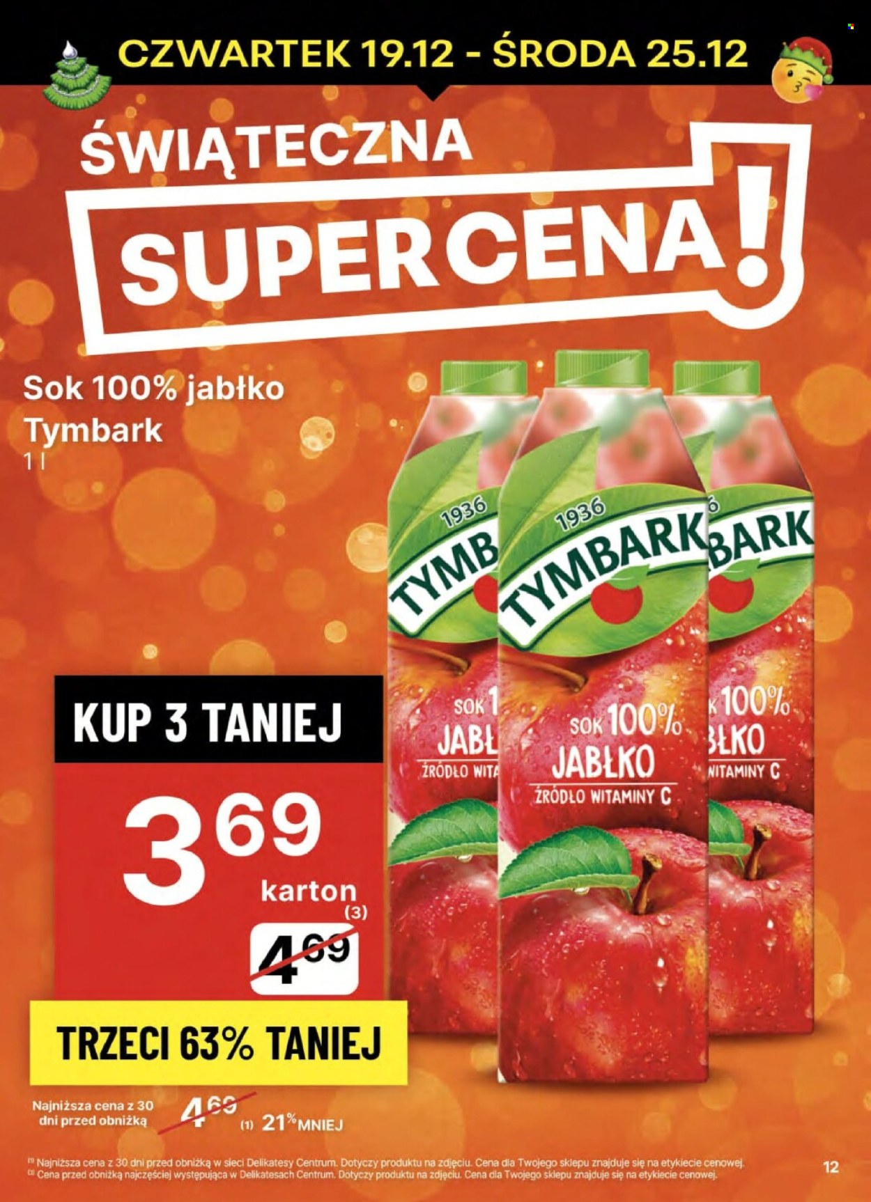 Gazetka Delikatesy Centrum - 19.12.2024 - 25.12.2024. Strona 12
