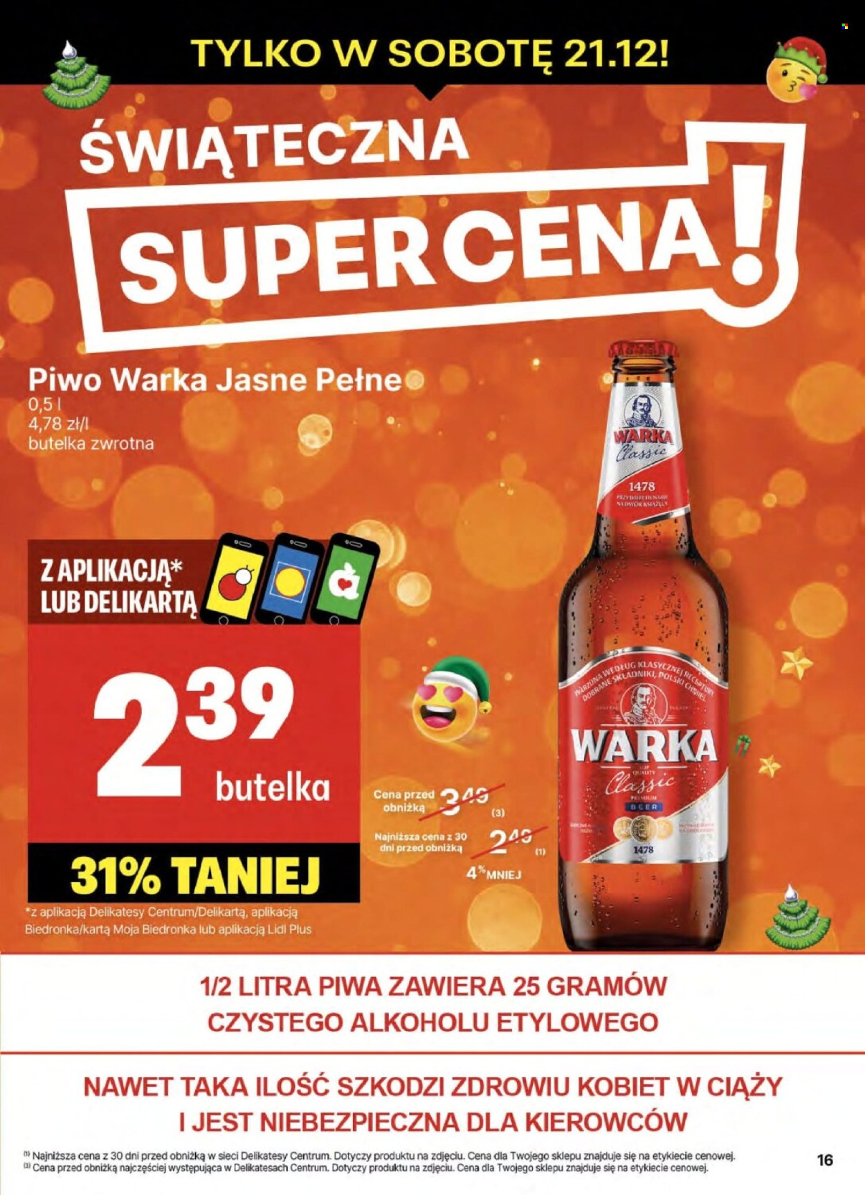 Gazetka Delikatesy Centrum - 19.12.2024 - 25.12.2024. Strona 16