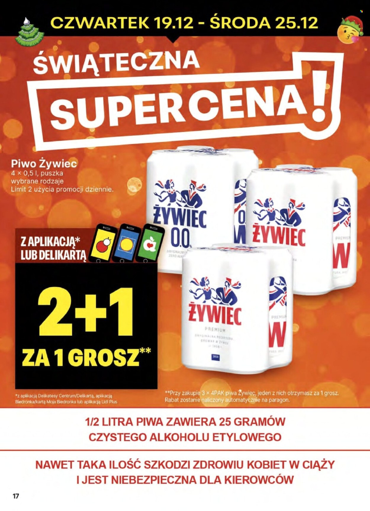 Leták Delikatesy Centrum - 19.12.2024 - 25.12.2024. Strana 17