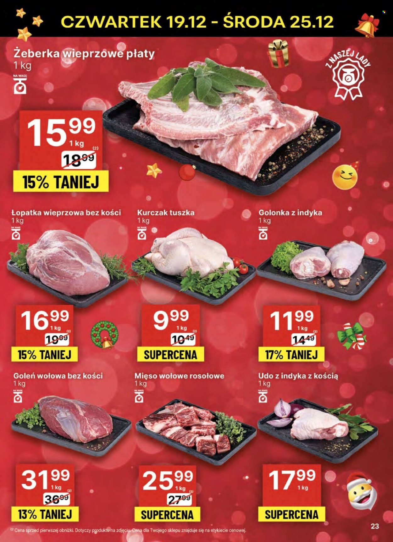 Leták Delikatesy Centrum - 19.12.2024 - 25.12.2024. Strana 23
