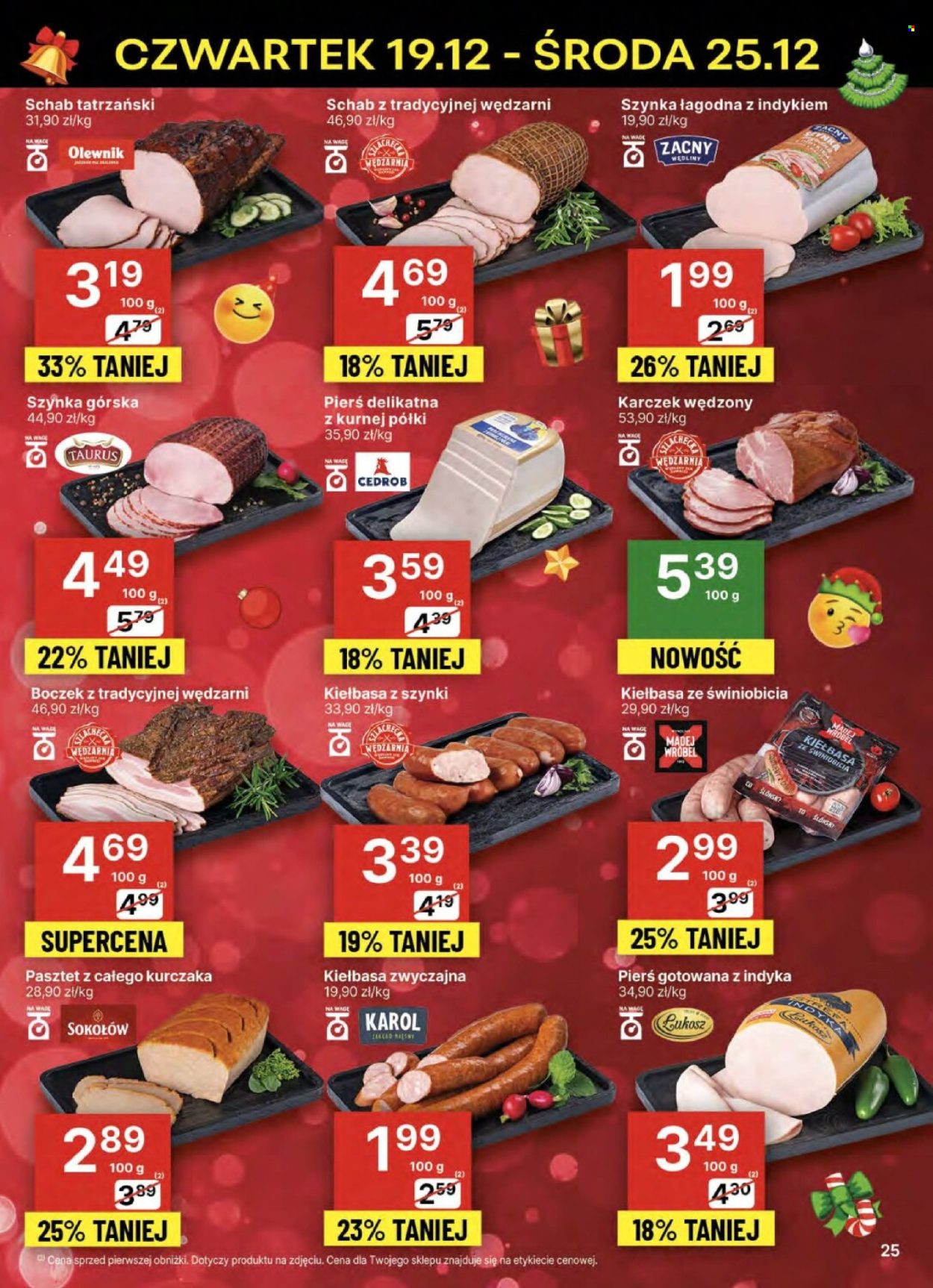 Gazetka Delikatesy Centrum - 19.12.2024 - 25.12.2024. Strona 25