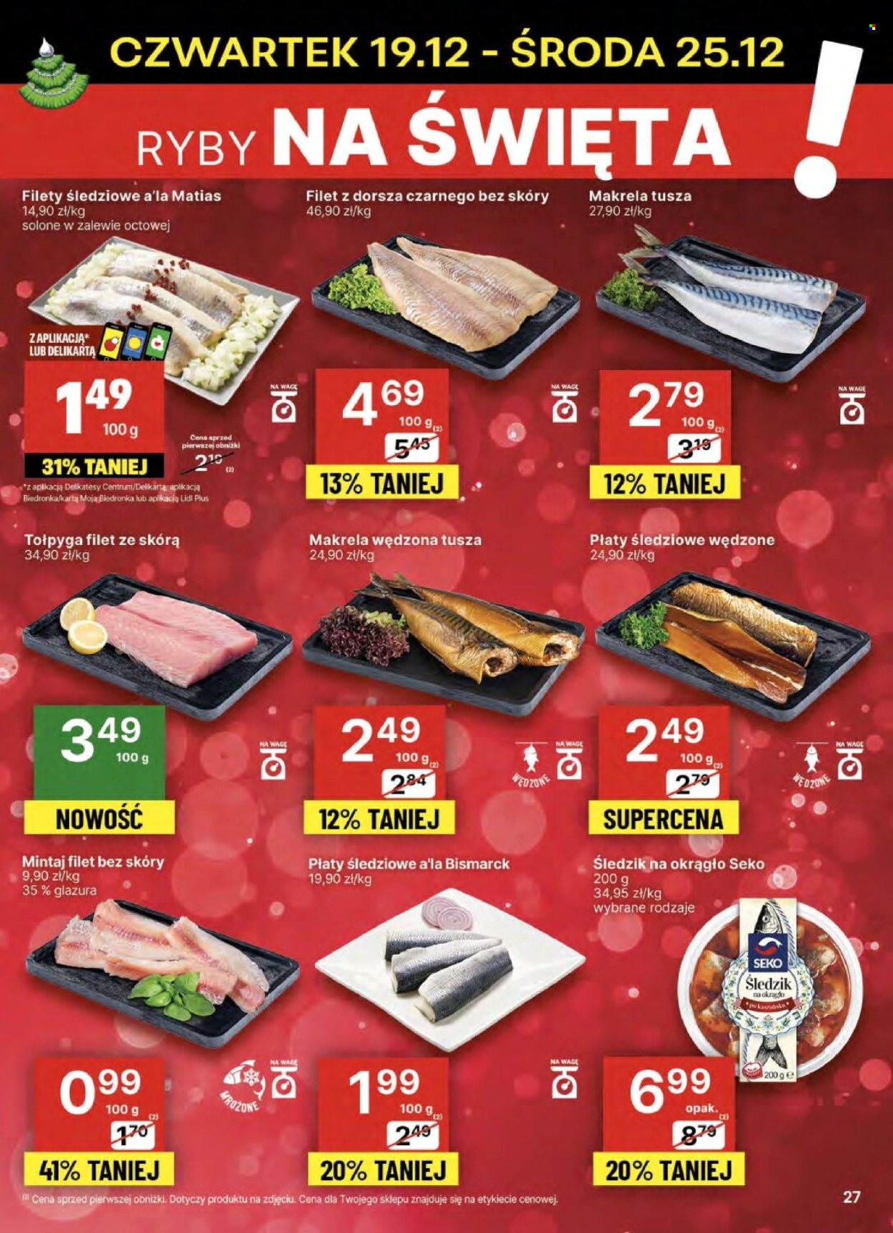 Leták Delikatesy Centrum - 19.12.2024 - 25.12.2024. Strana 27
