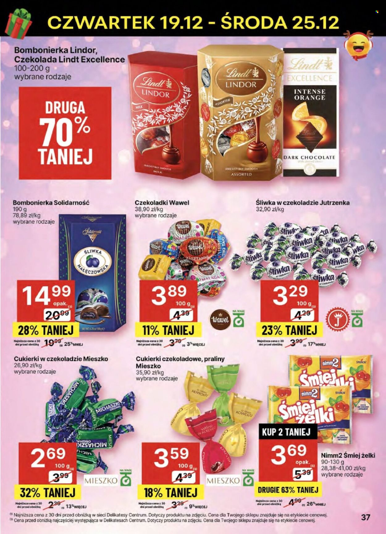 Gazetka Delikatesy Centrum - 19.12.2024 - 25.12.2024. Strona 37