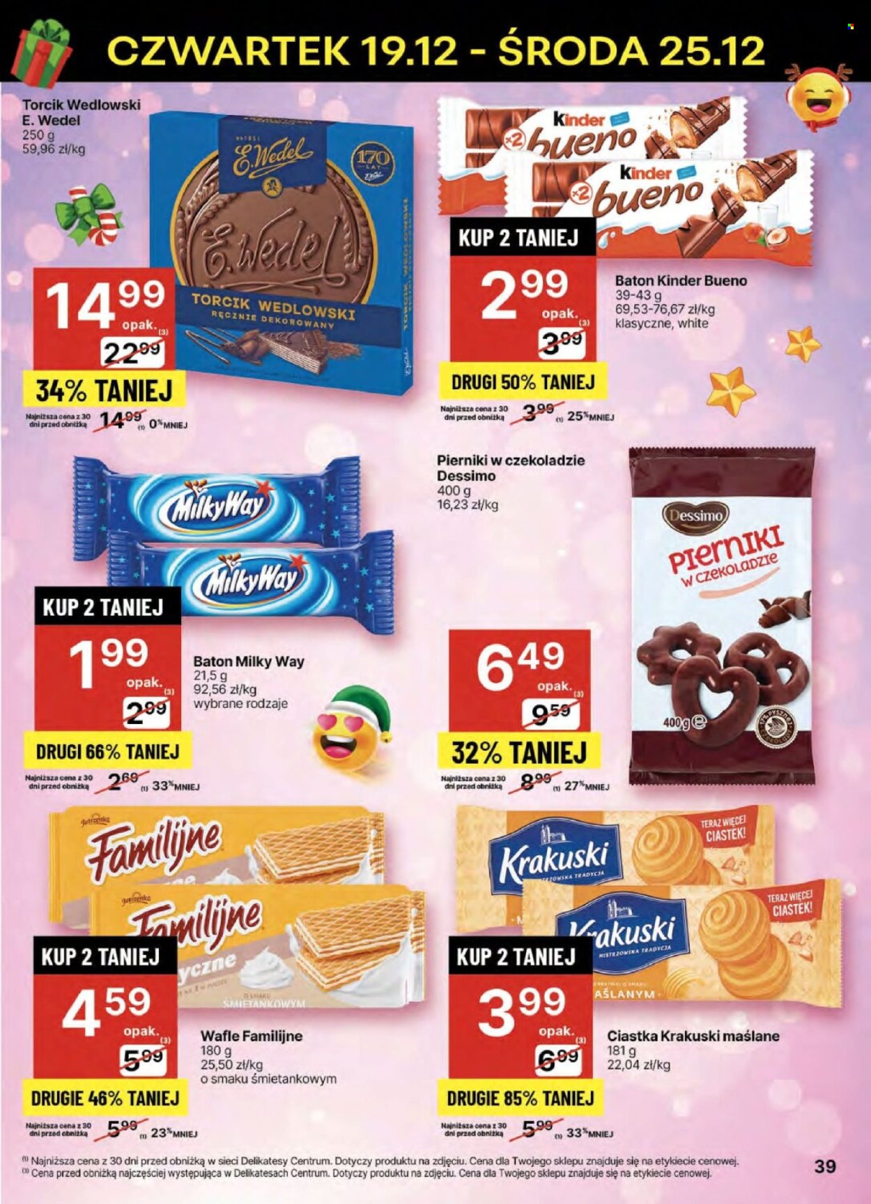 Leták Delikatesy Centrum - 19.12.2024 - 25.12.2024. Strana 39