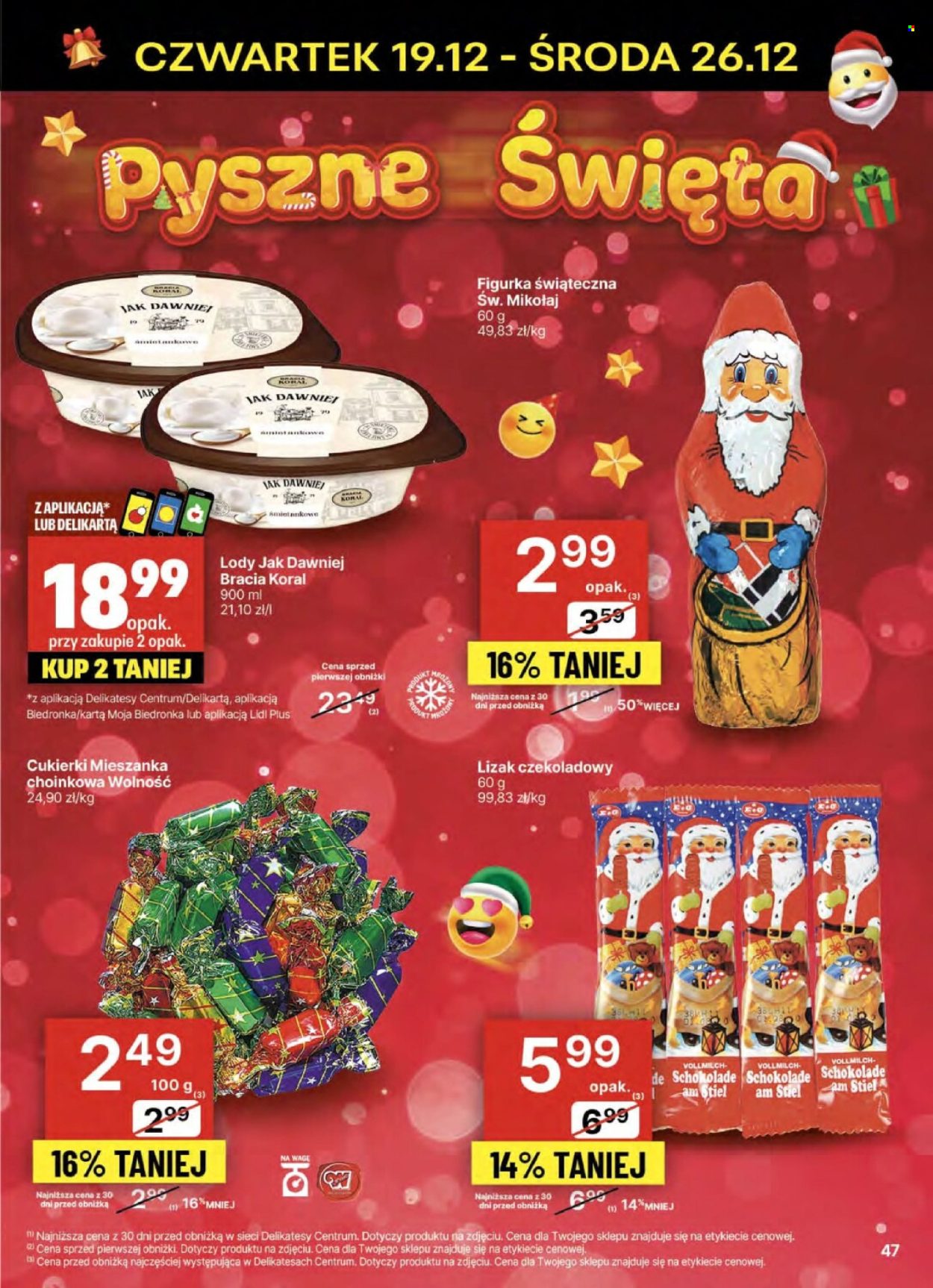 Gazetka Delikatesy Centrum - 19.12.2024 - 25.12.2024. Strona 47
