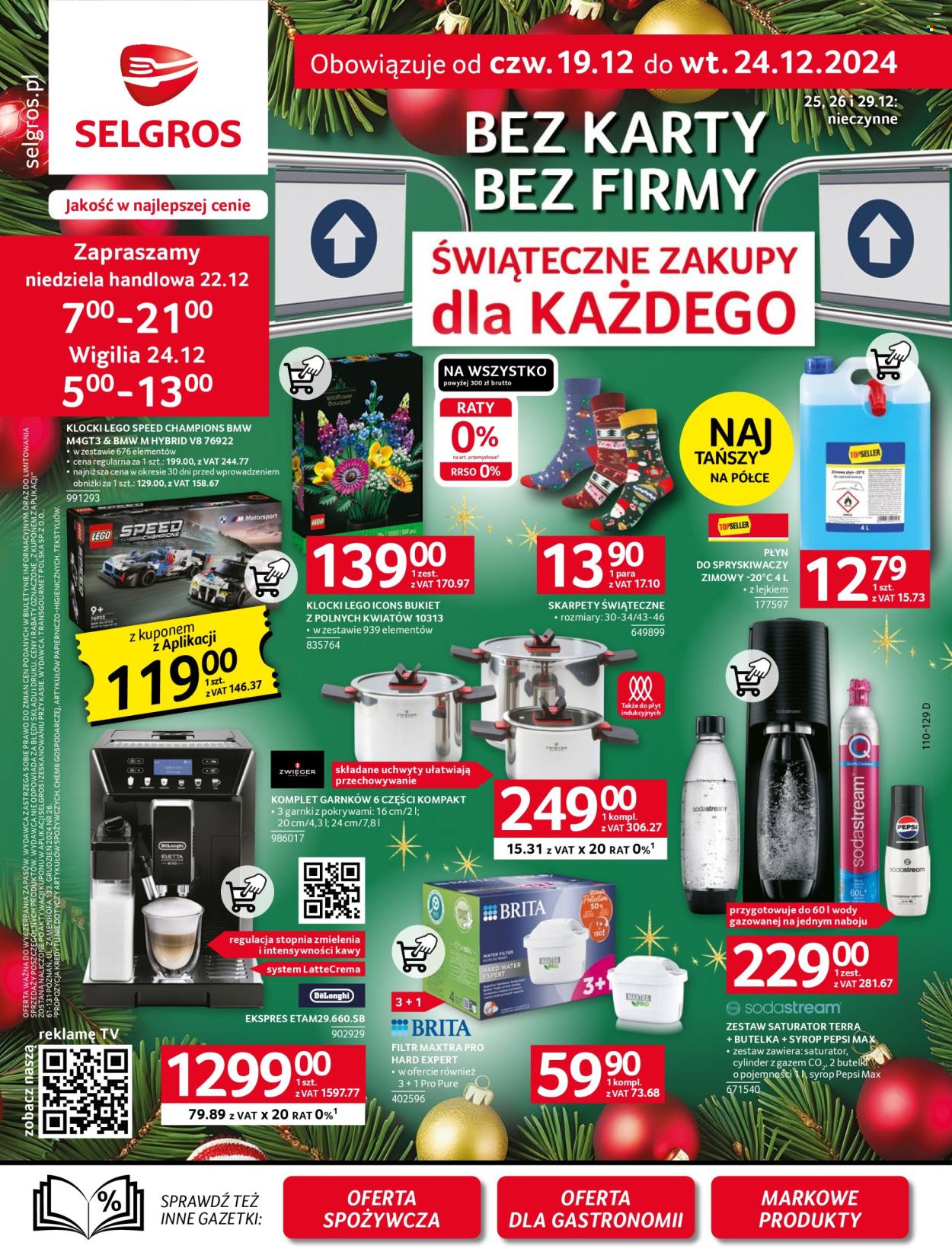 Gazetka Selgros - 19.12.2024 - 24.12.2024. Strona 1