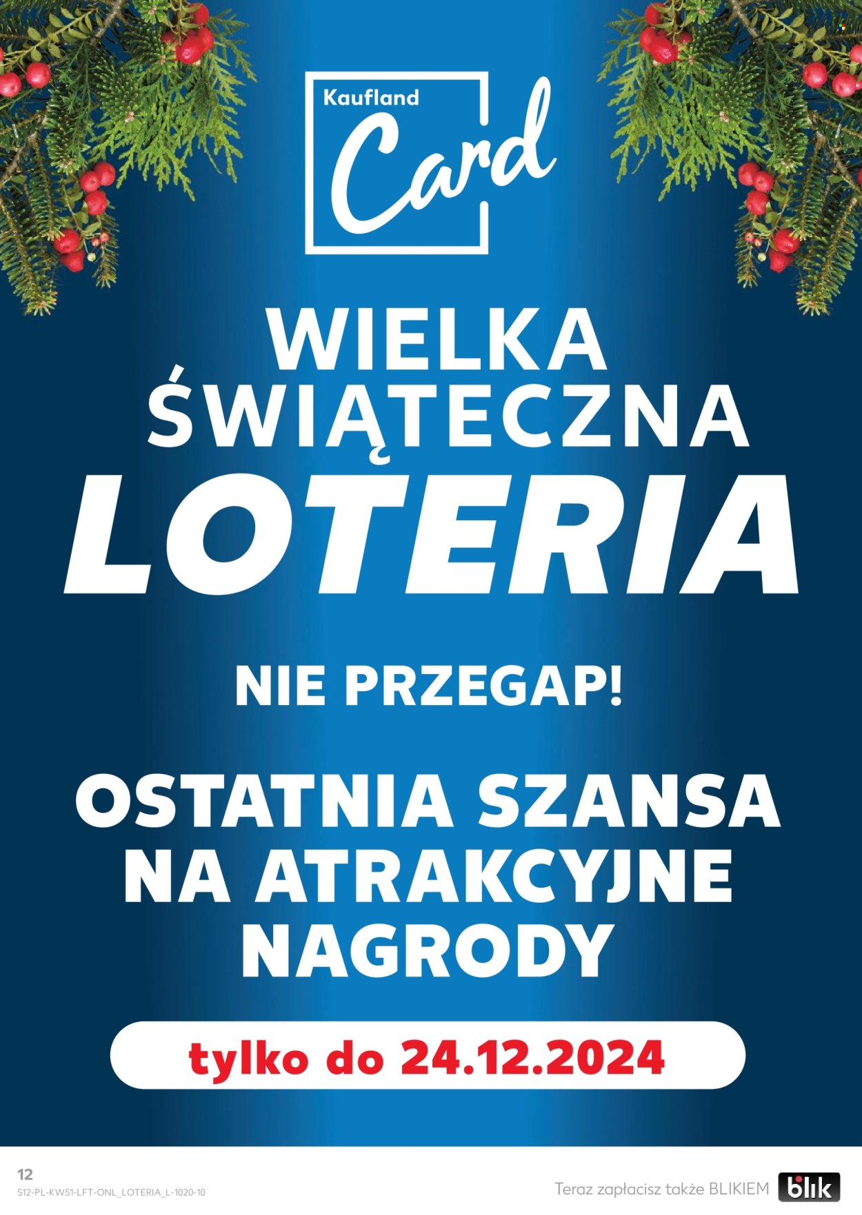 Gazetka Kaufland - 19.12.2024 - 24.12.2024. Strona 12