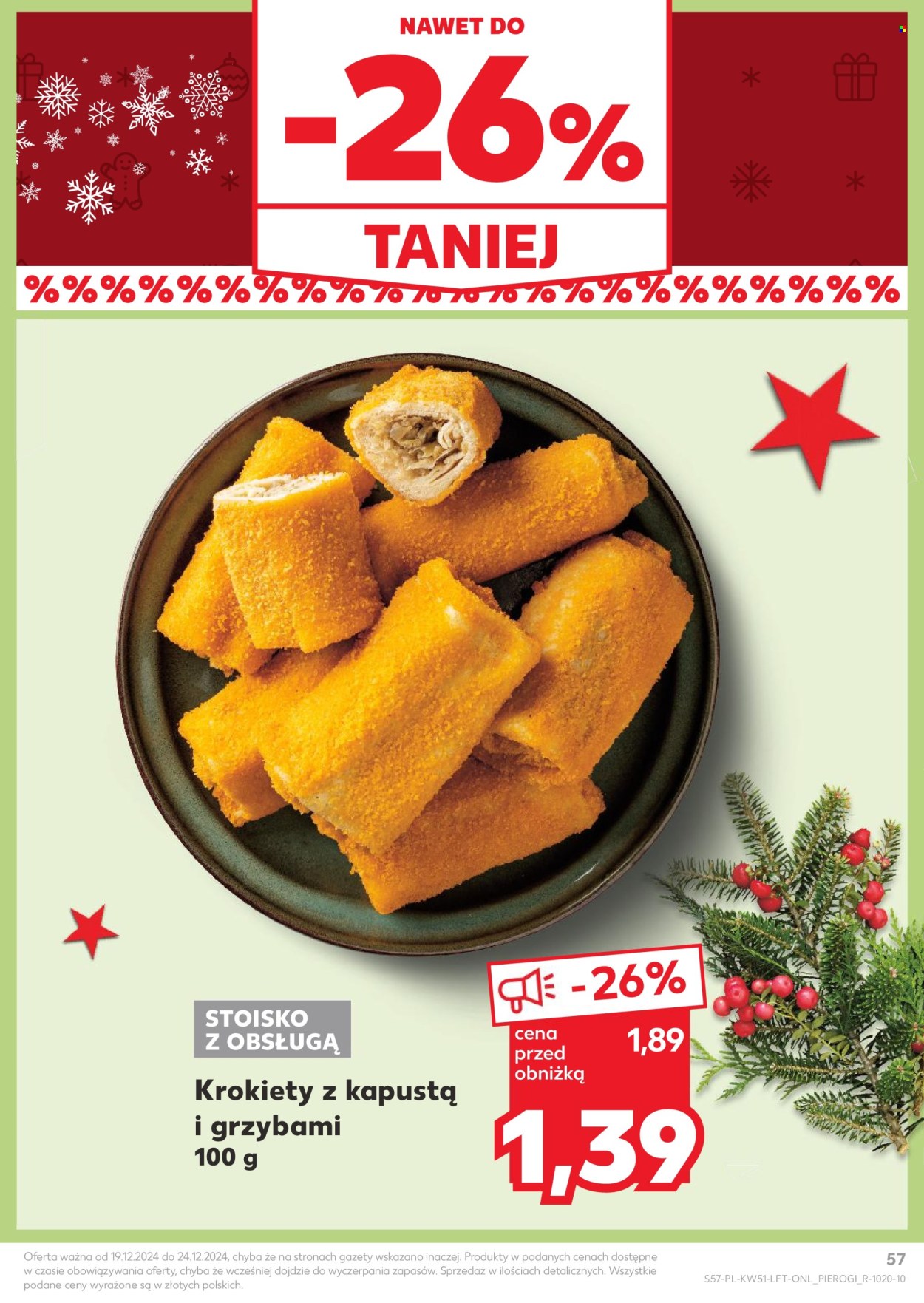 Gazetka Kaufland - 19.12.2024 - 24.12.2024. Strona 57