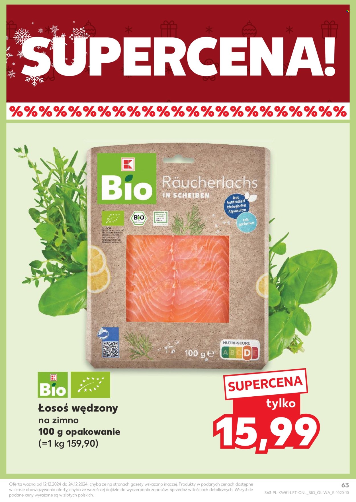 Gazetka Kaufland - 19.12.2024 - 24.12.2024. Strona 63