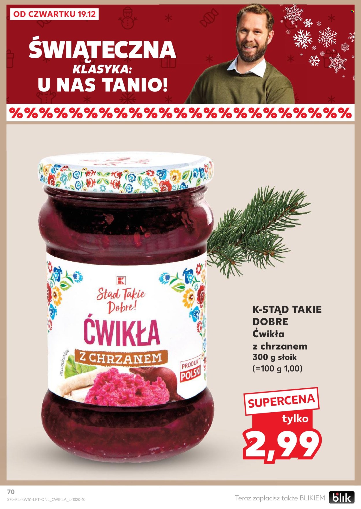 Gazetka Kaufland - 19.12.2024 - 24.12.2024. Strona 70