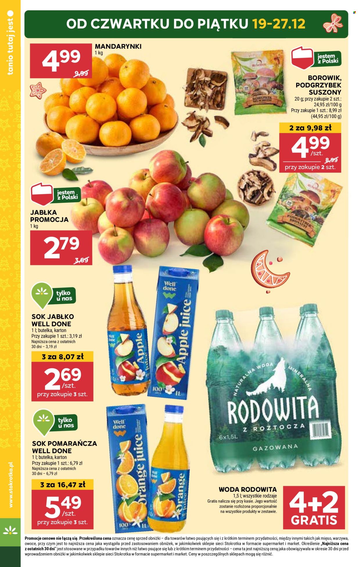 Leták Stokrotka Market - 19.12.2024 - 27.12.2024. Strana 6