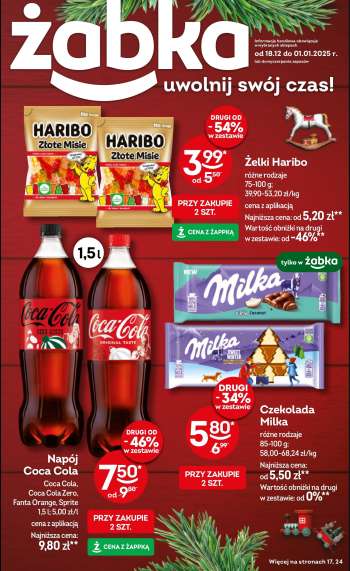 Gazetka Żabka - 18.12.2024 - 1.01.2025.