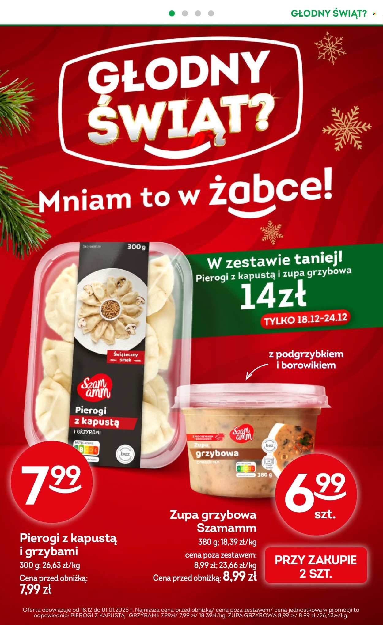 Leták Żabka - 18.12.2024 - 1.1.2025. Strana 6