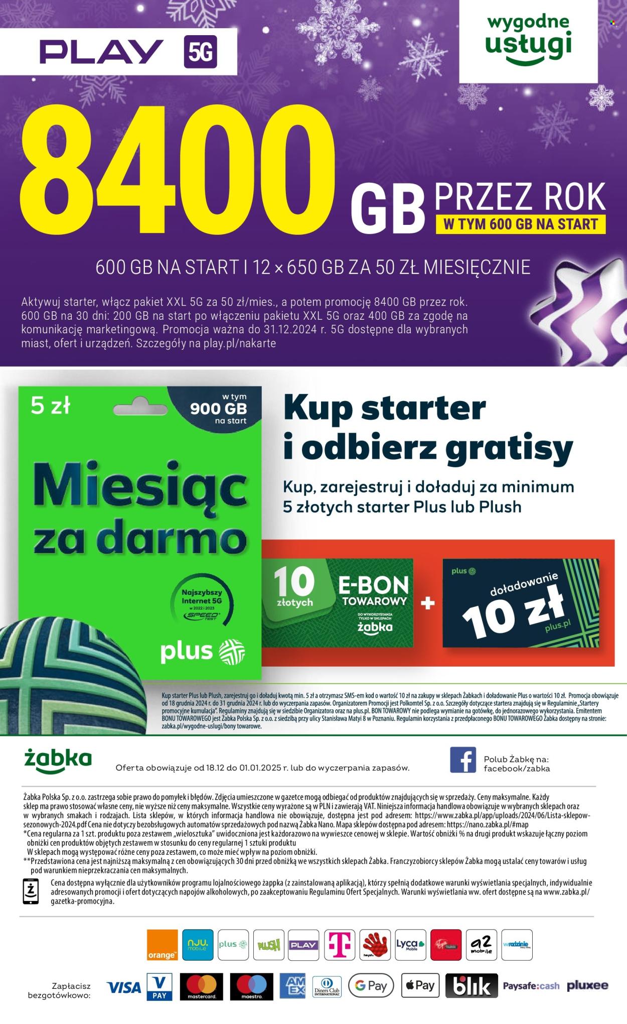 Gazetka Żabka - 18.12.2024 - 1.01.2025. Strona 72