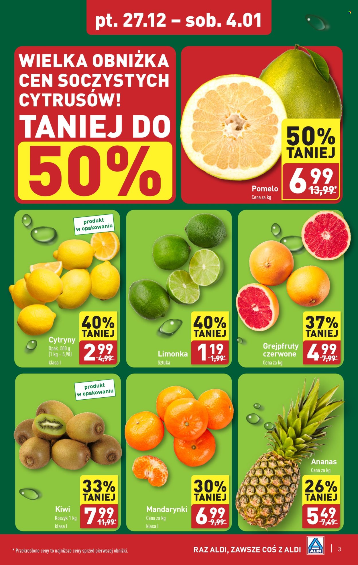 Leták ALDI - 27.12.2024 - 4.1.2025. Strana 3