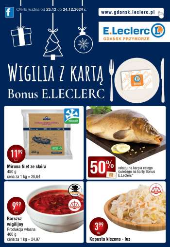 Gazetka E.Leclerc - 23.12.2024 - 24.12.2024.