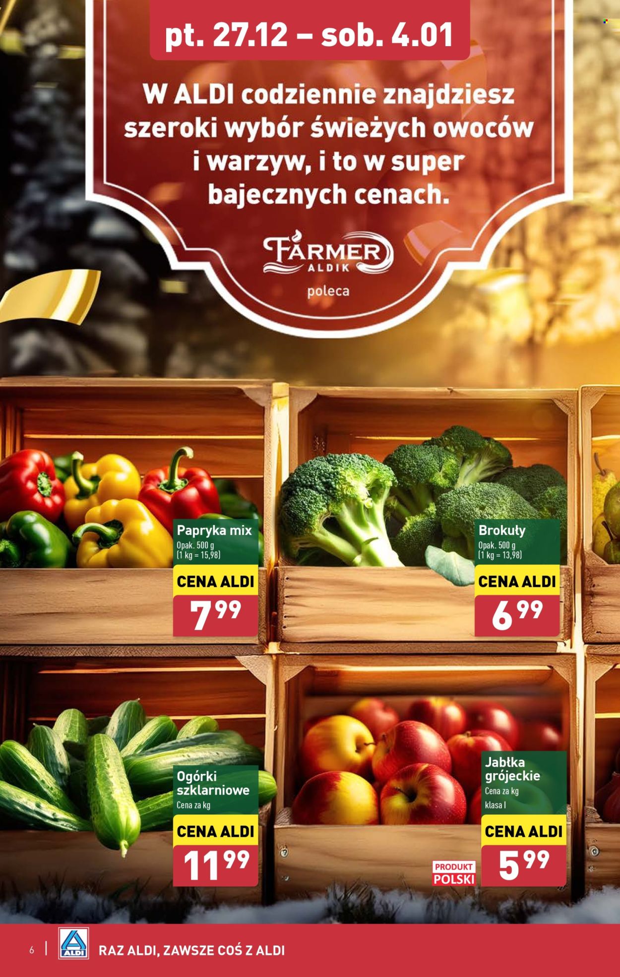 Leták ALDI - 27.12.2024 - 4.1.2025. Strana 6