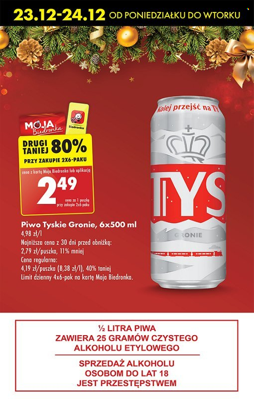 Gazetka Biedronka - 22.12.2024 - 28.12.2024. Strona 16