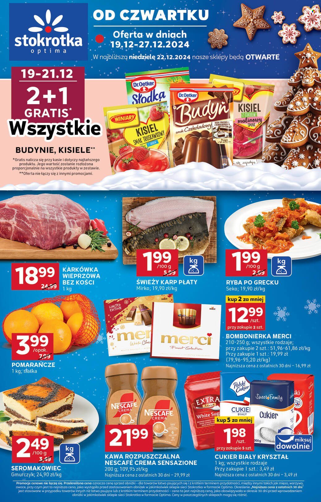Gazetka Stokrotka Optima - 19.12.2024 - 27.12.2024. Strona 1