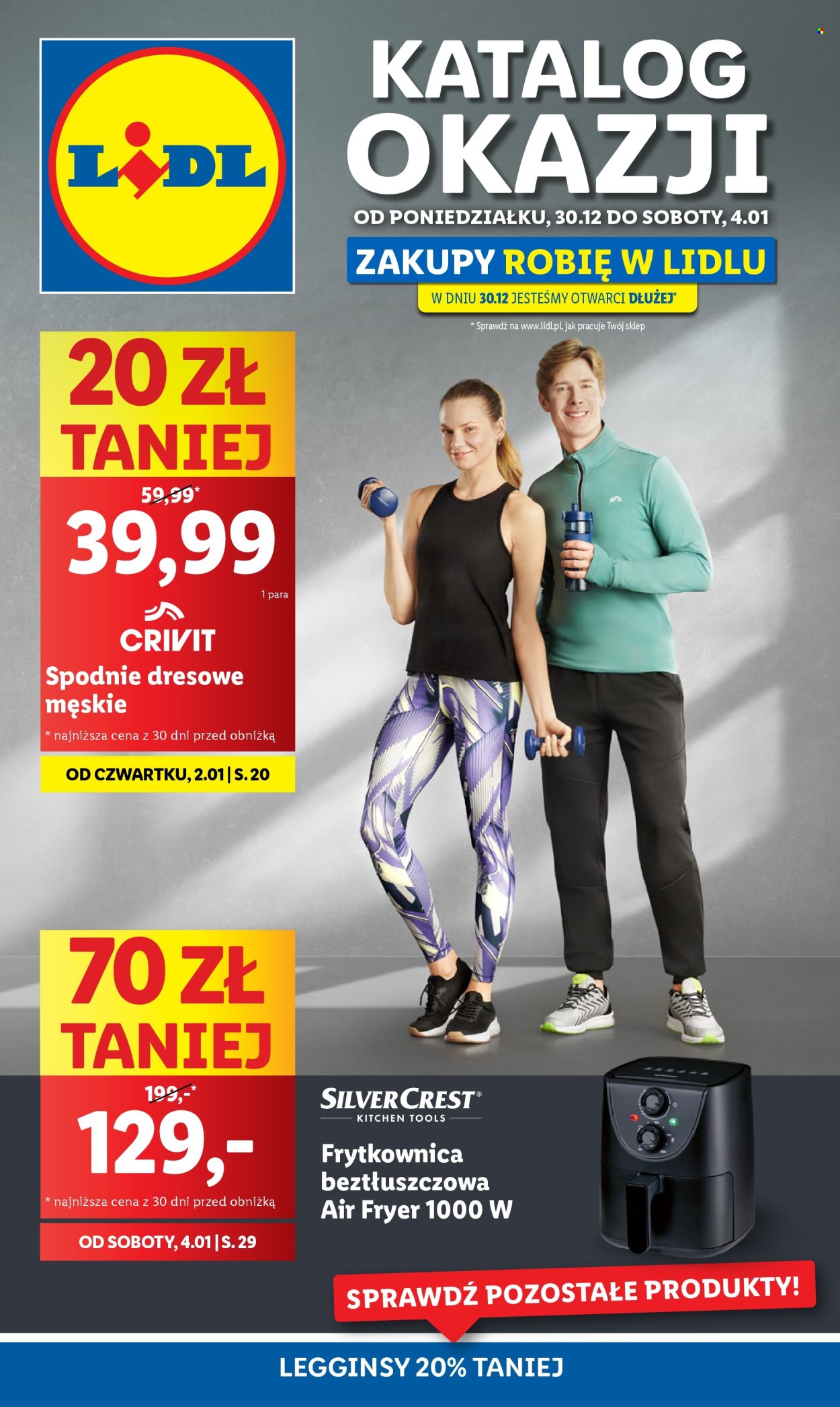 Leták Lidl - 30.12.2024 - 4.1.2025. Strana 1