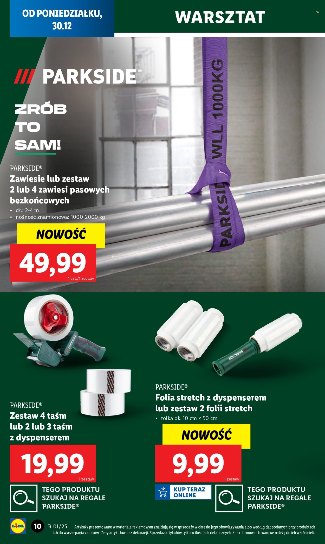 Leták Lidl - 30.12.2024 - 4.1.2025. Strana 10