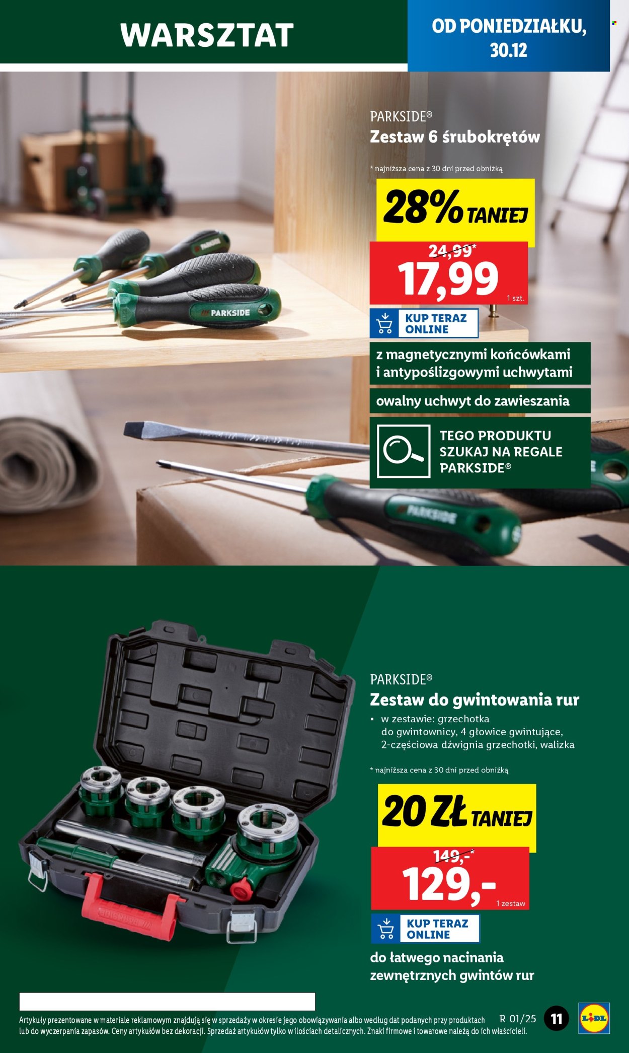 Leták Lidl - 30.12.2024 - 4.1.2025. Strana 11