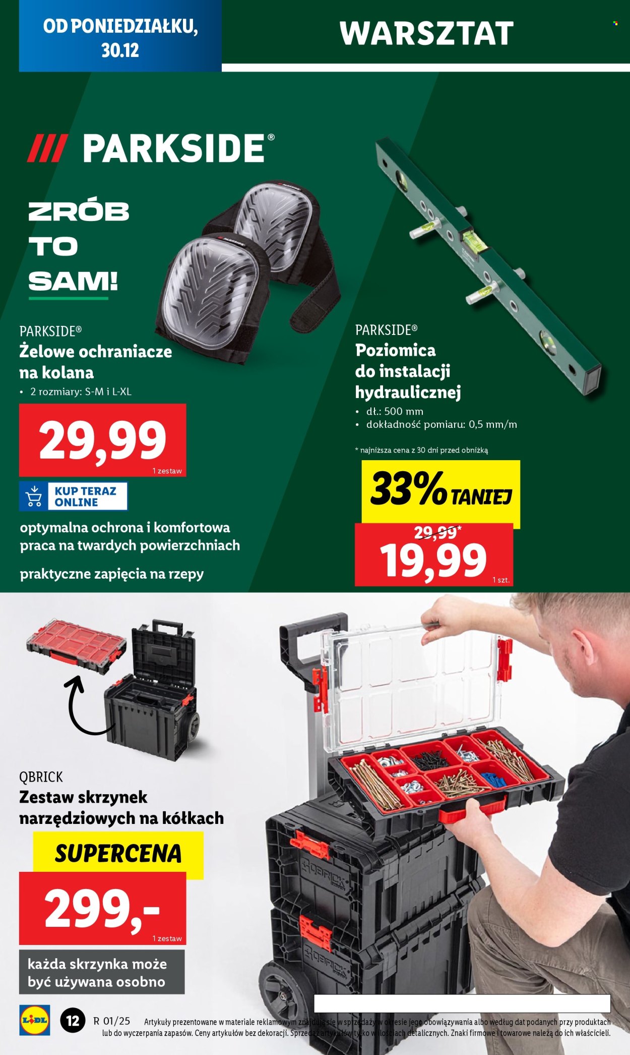 Leták Lidl - 30.12.2024 - 4.1.2025. Strana 12