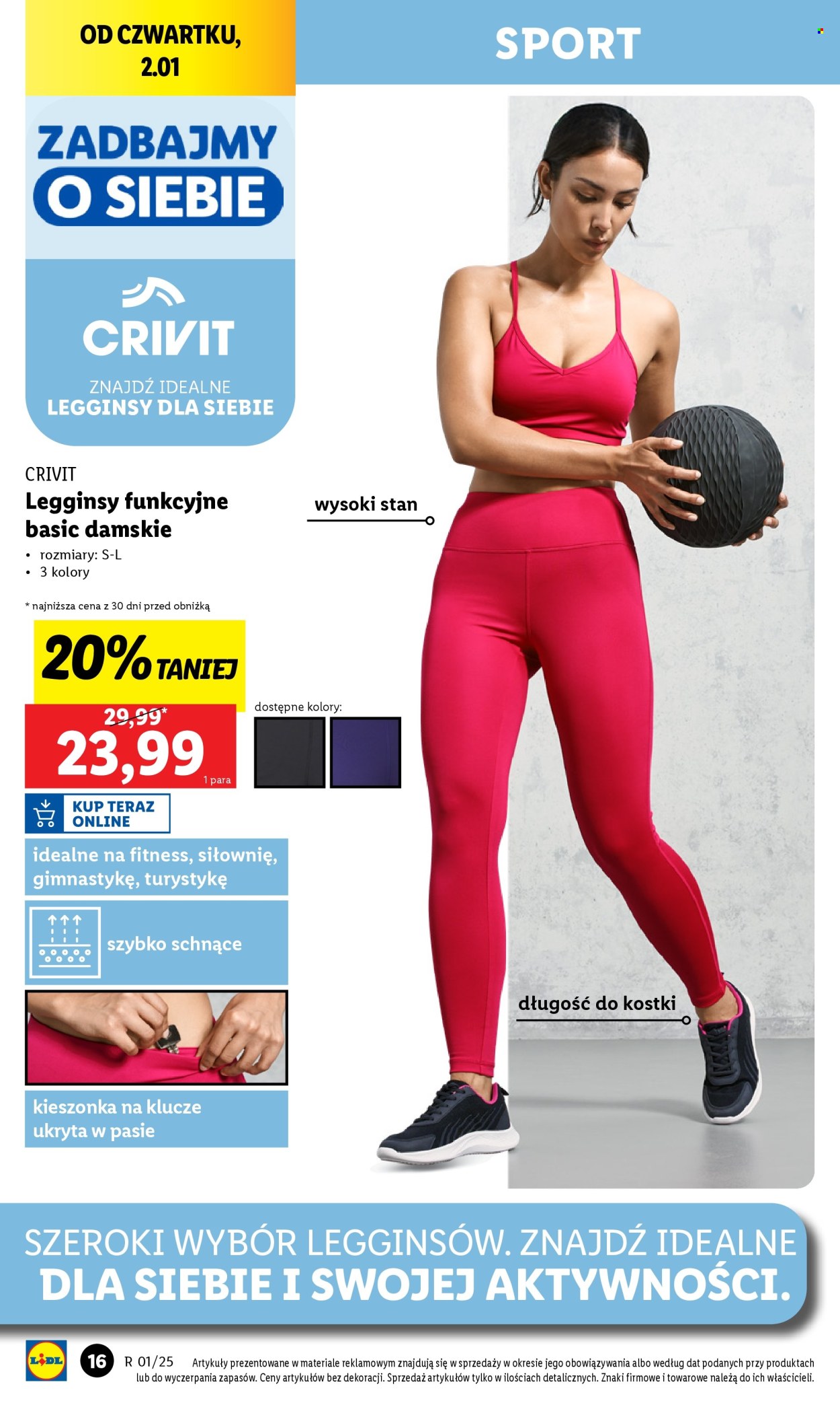 Leták Lidl - 30.12.2024 - 4.1.2025. Strana 16