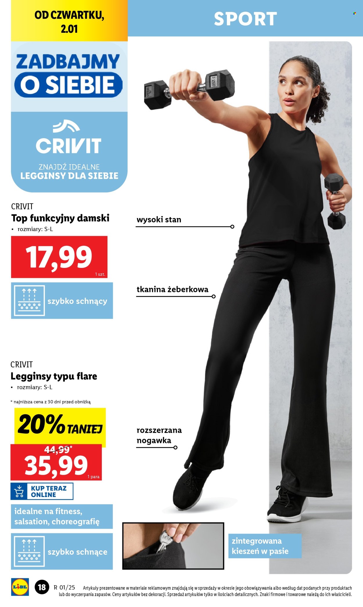 Leták Lidl - 30.12.2024 - 4.1.2025. Strana 18